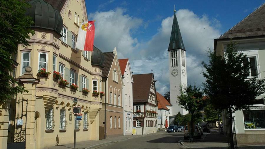 Ferienwohnung Kieble Ichenhausen Exteriör bild